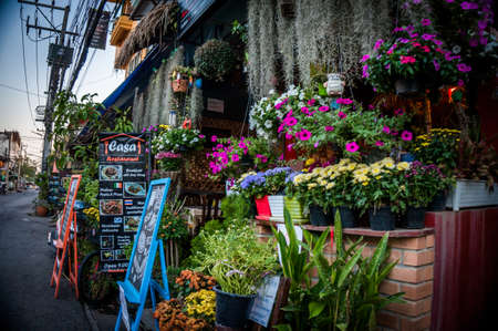 Scenery in Chiang Mai, Thailandのeditorial素材