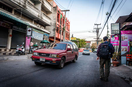 Scenery in Chiang Mai, Thailandのeditorial素材