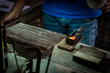 gold handmade in Thailand, Chiang Mai