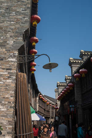 shop lot at Zhenjiang, Jiangsu Chinaのeditorial素材