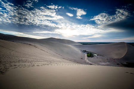 Mingsha Mountainのeditorial素材