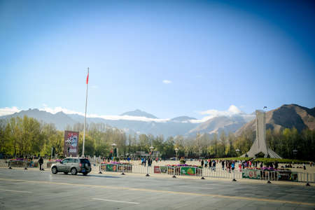 Tibet sceneryのeditorial素材