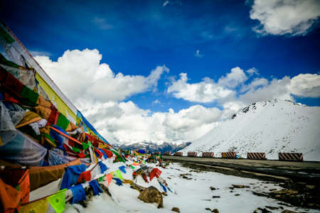 prayer flagsの写真素材