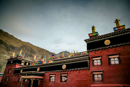 Architecture in Tibetのeditorial素材