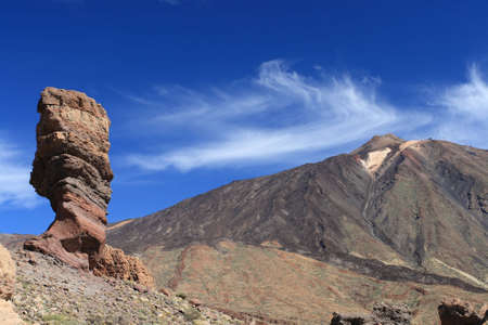 El Teide postcardの写真素材