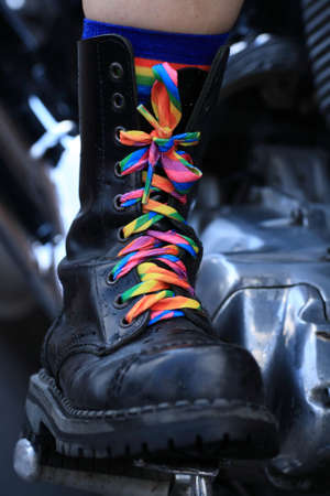 lesbian bikeの写真素材