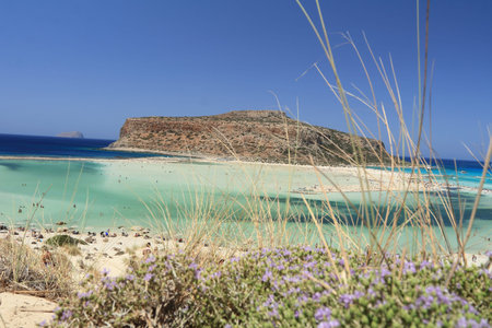 The Balos Lagoon is a wonderful place in Crete