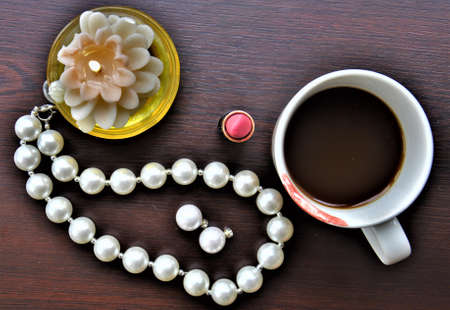 coffee and teaの写真素材