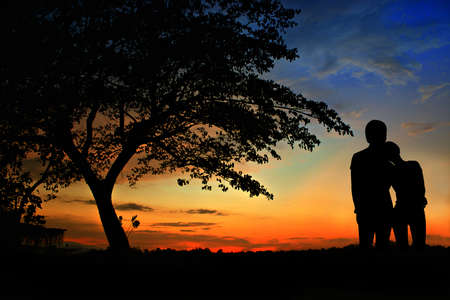 romantic Scene of love の写真素材