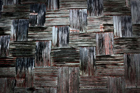 bamboo wallの写真素材