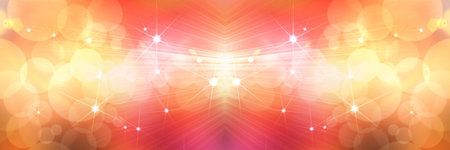 stars background of orange