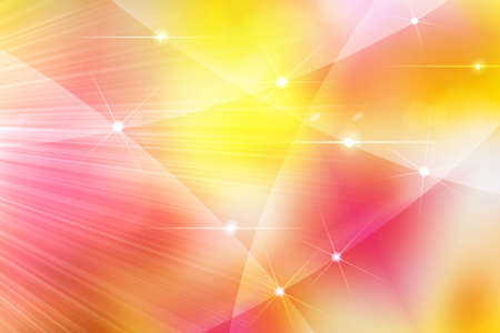 abstract warm curves and starの写真素材