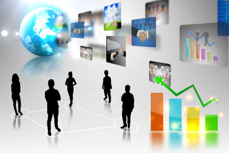 business worldの写真素材
