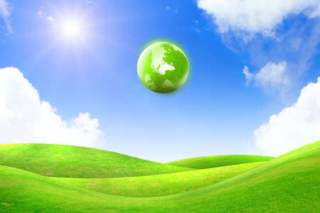 Green energy concept の写真素材