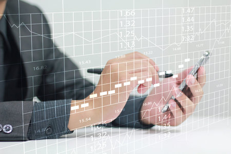Businessman using a smart phone