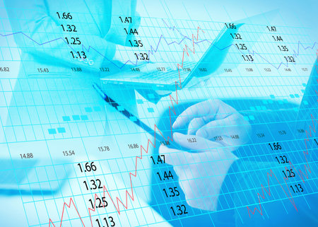 stock exchange chart 