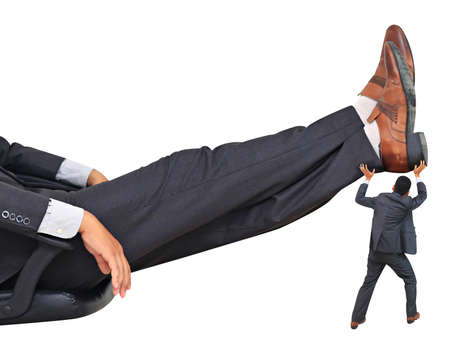 Power of employee in corporate,management concept. の写真素材