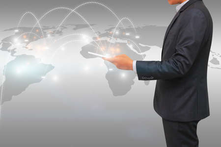 Social network concept.の写真素材