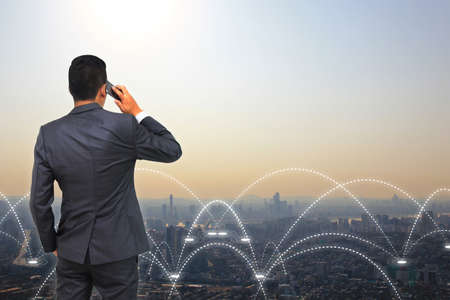 Business connection concept.の写真素材