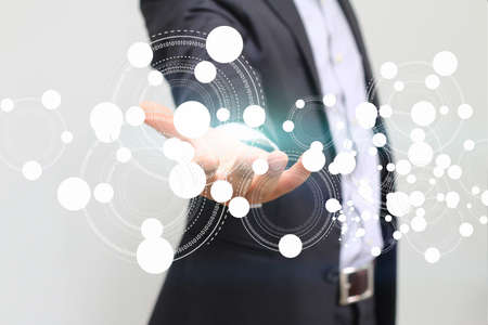 Social network concept.の写真素材