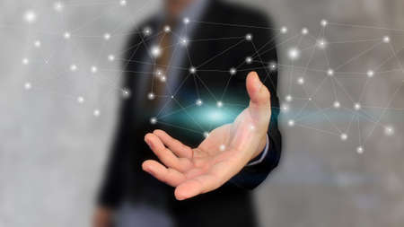 Social network concept.の写真素材