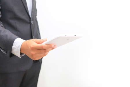 Businessman using digital tablet.の写真素材