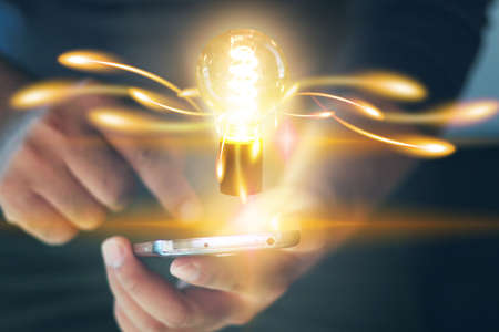 creative business strategy conceptの写真素材