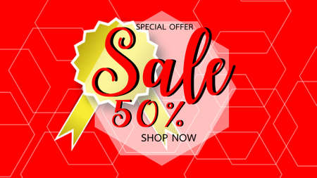Sale graphic poster. sale bannerの写真素材