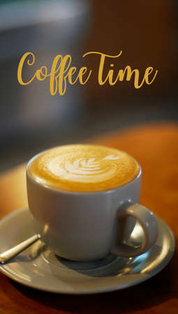 coffee time.の写真素材