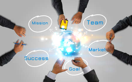 Business team working together. Planningの写真素材