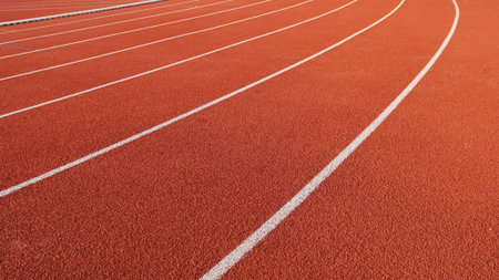 Running track texture.                                     
