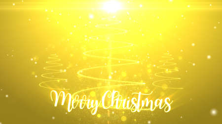 Christmas tree backgroundの写真素材
