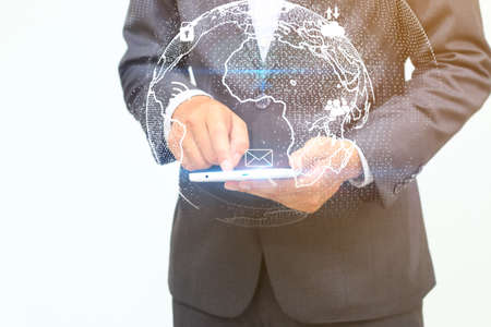 Social media concept.の写真素材