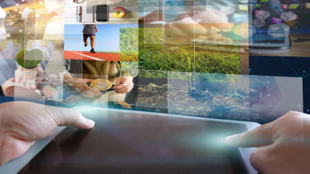 Social media conceptの写真素材
