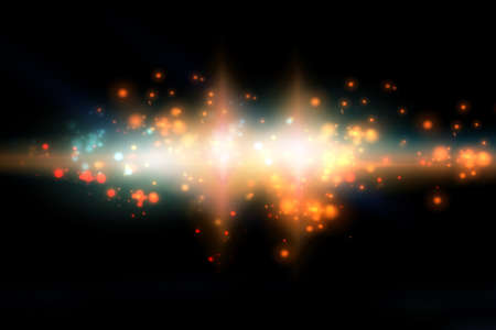 Glitter lights background.の写真素材