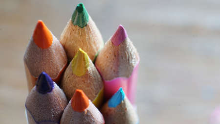 color pencilsの写真素材