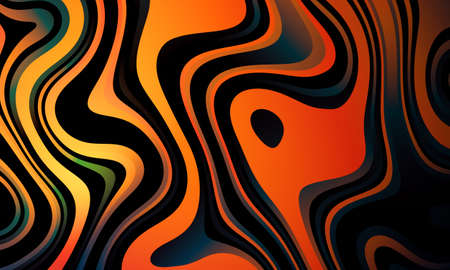 Liquid wave backgrounds. 3d flow shape, 3d renderingの写真素材