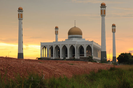 The Central Mosque Songkhla,Thailand 