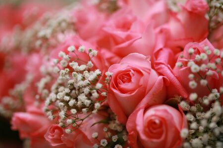 close up of flower bouquetの写真素材