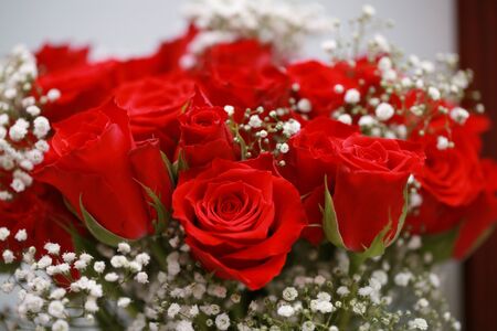 close up of flower bouquetの写真素材