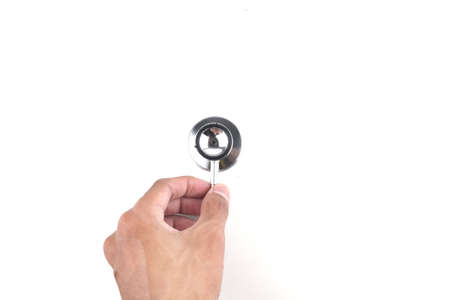 Selective focus image of stethoscope on a wooden background.Medical conceptの写真素材