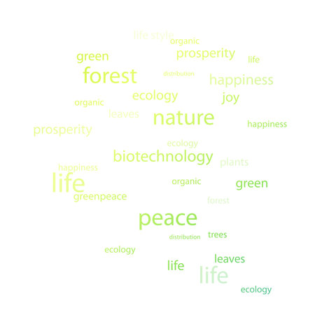 The world and life on the planet cleanのイラスト素材