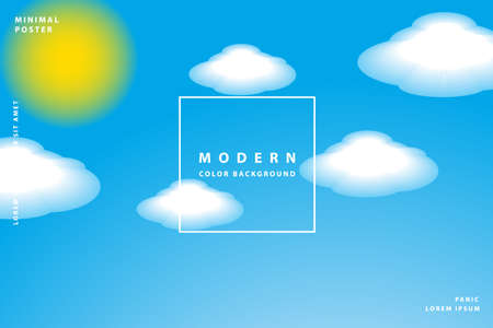 gradient background modern with colorful style gradient colorのイラスト素材