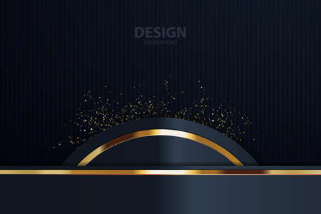 gold Abstract vector background board for text and message design modern. vector illustrationのイラスト素材