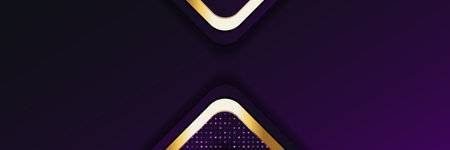 gold banner Abstract vector background board for text and message design modern. vector illustration