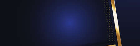 gold banner Abstract vector background board for text and message design modern. vector illustrationのイラスト素材