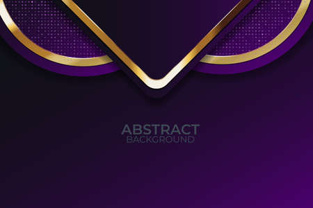 gold banner Abstract vector background board for text and message design modern. vector illustrationのイラスト素材
