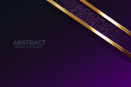 gold banner Abstract vector background board for text and message design modern. vector illustrationのイラスト素材