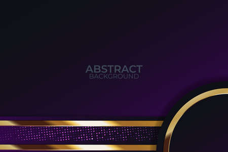 gold banner Abstract vector background board for text and message design modern. vector illustrationのイラスト素材