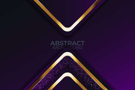 gold banner Abstract vector background board for text and message design modern. vector illustrationのイラスト素材